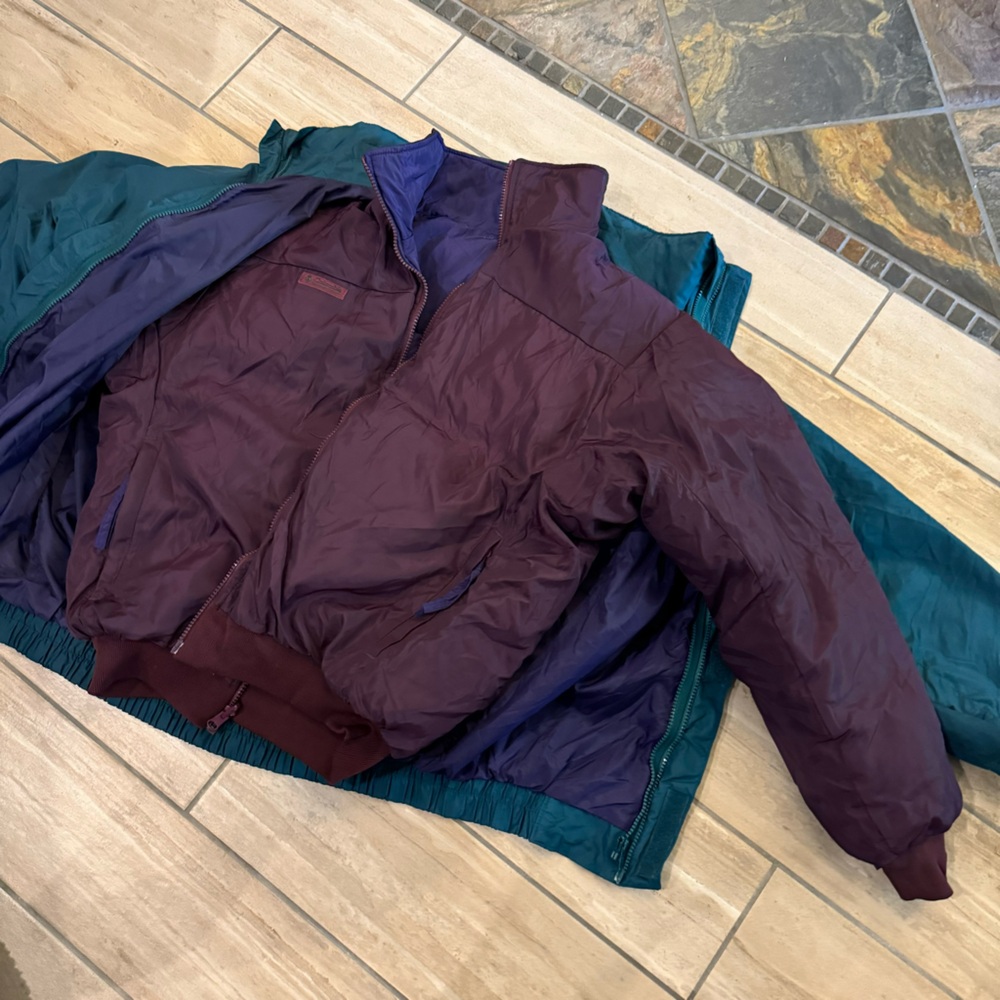 🦋Vintage 90s Columbia Men’s Whirlibird Convertible Windbreaker & Ski Jacket🦋 - Picture 11 of 16